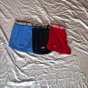 Under Armour Tri-Color Shorts Set